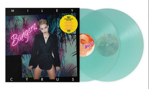 Miley Cyrus - Bangerz (Limited Edition, Sea Glass Colored Vinyl, Gatefold LP Jacket, Poster, 10th Anniversary Edition) [Import] (2 Lp's) Vinyl - PORTLAND DISTRO
