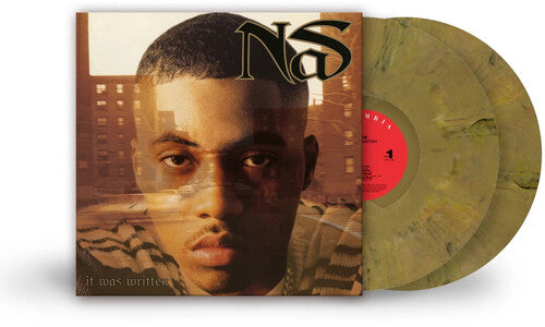 Nas - It Was Written (Gold & Black Marble Colored Vinyl) [Import] (2 Lp's) Vinyl - PORTLAND DISTRO