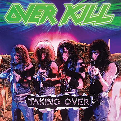 Overkill - Taking Over (Pink Marble Colored Vinyl) Vinyl - PORTLAND DISTRO