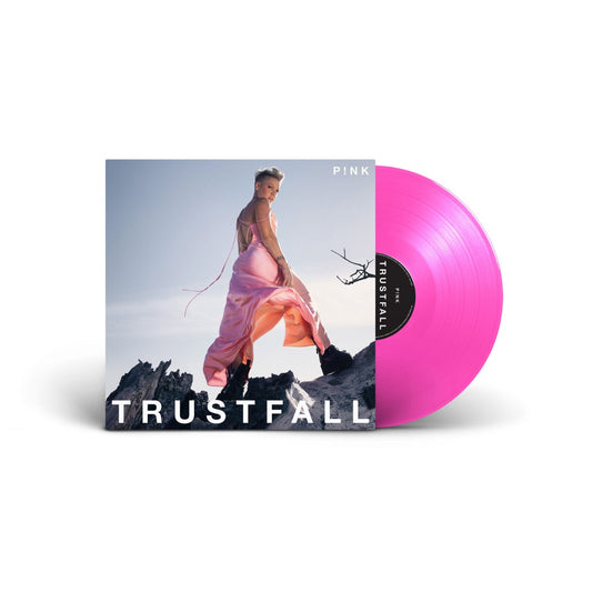 Pink - Trustfall [Explicit Content] (Limited Edition, Hot Pink Colored Vinyl) [Import] Vinyl - PORTLAND DISTRO