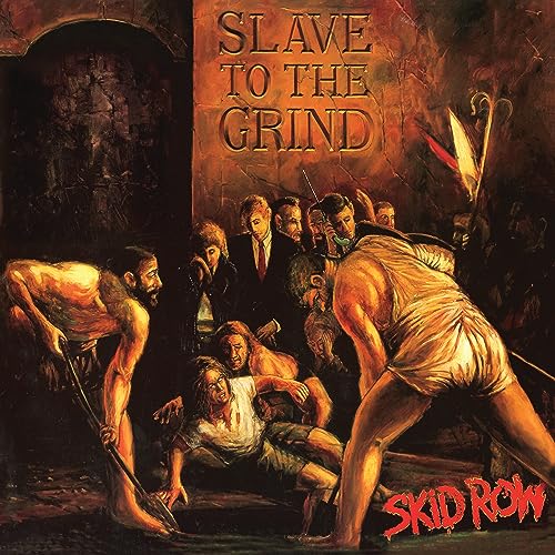 Skid Row - Slave To The Grind (Orange & Black Marble) Vinyl - PORTLAND DISTRO