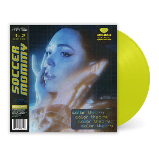 Soccer Mommy - color theory [Highlighter Yellow LP] Vinyl - PORTLAND DISTRO