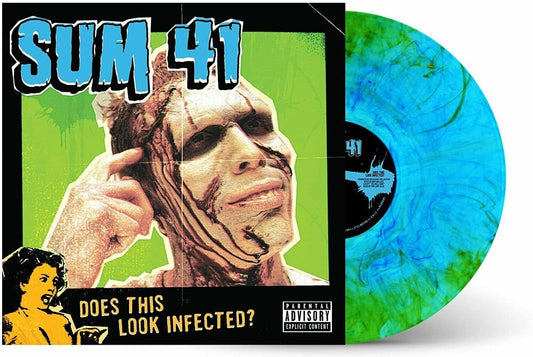 Sum 41 - Does This Look Infected (Limited Edition, Blue Swirl Vinyl 180 Gram Vinyl) [Import] Vinyl - PORTLAND DISTRO