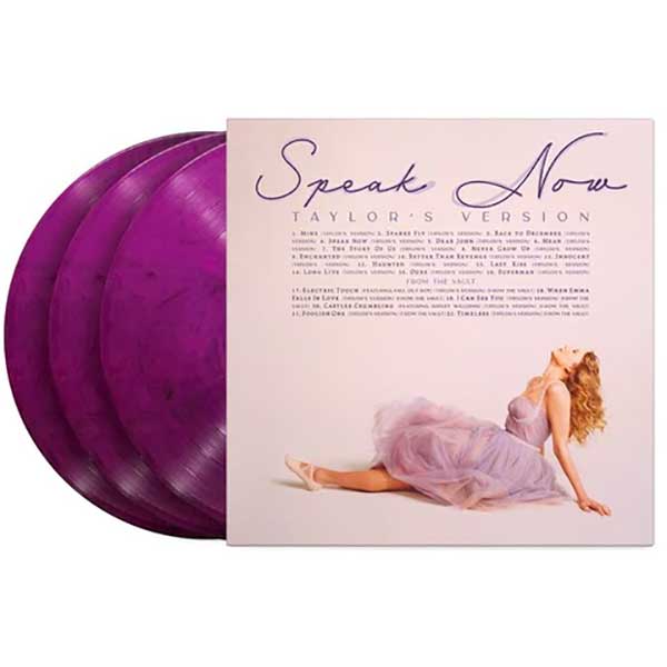 Taylor Swift - Speak Now (Taylor's Version) [Orchid Marbled 3 LP] Vinyl - PORTLAND DISTRO