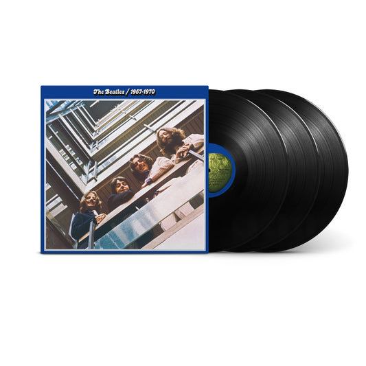 The Beatles - The Beatles 1967-1970 (The Blue Album) (Half Speed Mastered, 180 Gram Vinyl, Booklet, Gatefold LP Jacket) (3 Lp's) Vinyl - PORTLAND DISTRO