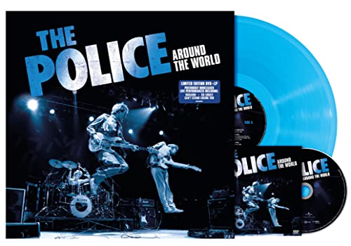The Police - Around The World (Restored & Expanded) [Blue LP/DVD] Vinyl - PORTLAND DISTRO