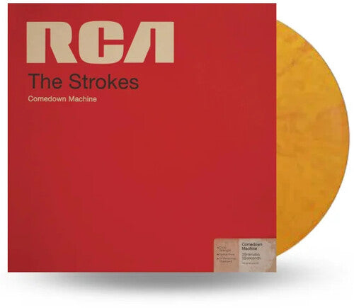 The Strokes - Comedown Machine (Limited Edition, Red & Yellow Marble Colored Vinyl) Vinyl - PORTLAND DISTRO