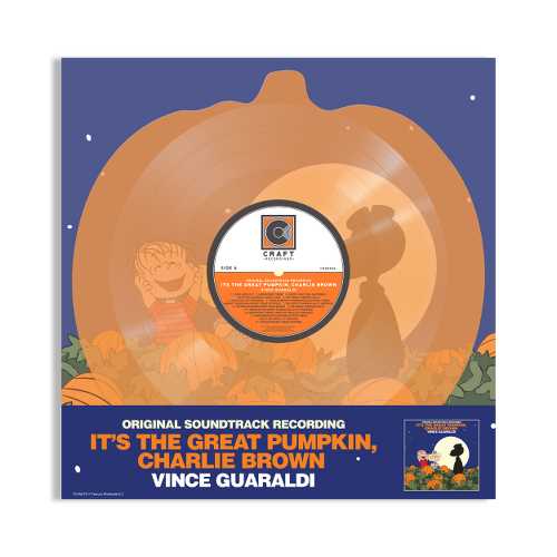 Vince Guaraldi - It's The Great Pumpkin, Charlie Brown [Translucent Orange Pumpkin Shaped 33 1/3rpm LP] Vinyl - PORTLAND DISTRO