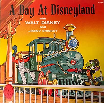 Walt Disney - A Day At Disneyland with Walt Disney and Jiminy Cricket (2 Lp's) Vinyl - PORTLAND DISTRO
