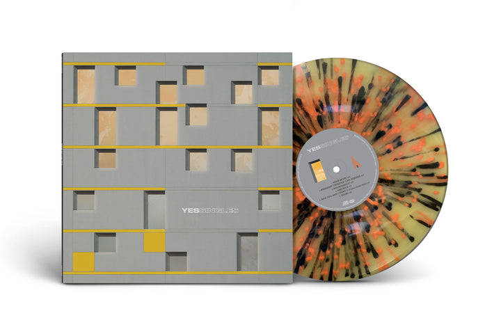 Yes - Yessingles (ROCKTOBER) (Yellow/Orange/Black Splatter Vinyl) Vinyl - PORTLAND DISTRO