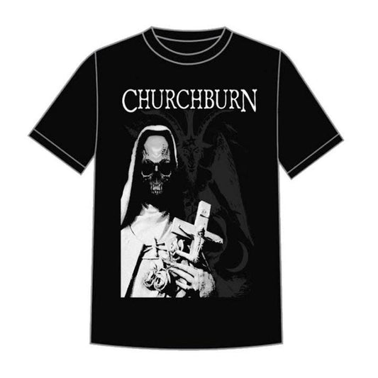 Churchburn - Nun T-Shirt - PORTLAND DISTRO