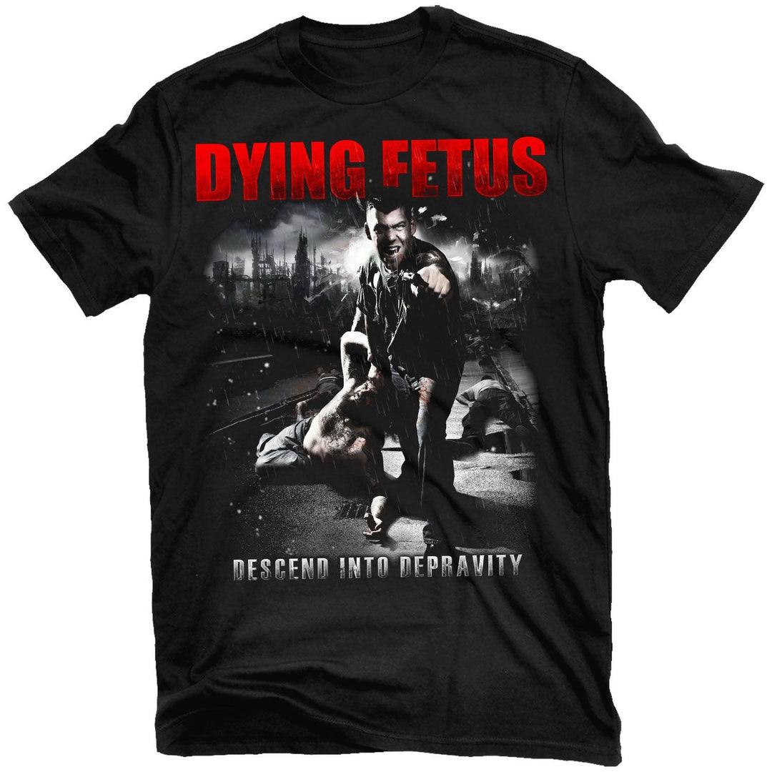 Dying Fetus -  Descend Into Depravity T-Shirt - PORTLAND DISTRO