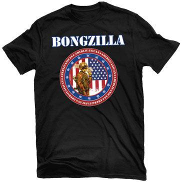 Bongzilla - Amerijuanican T-Shirt - PORTLAND DISTRO