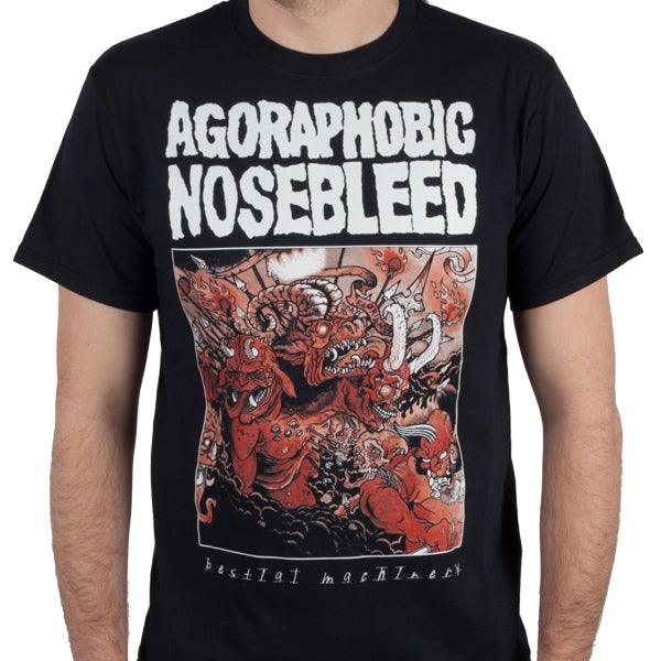 Agoraphobic Nosebleed - Bestial T-Shirt - PORTLAND DISTRO