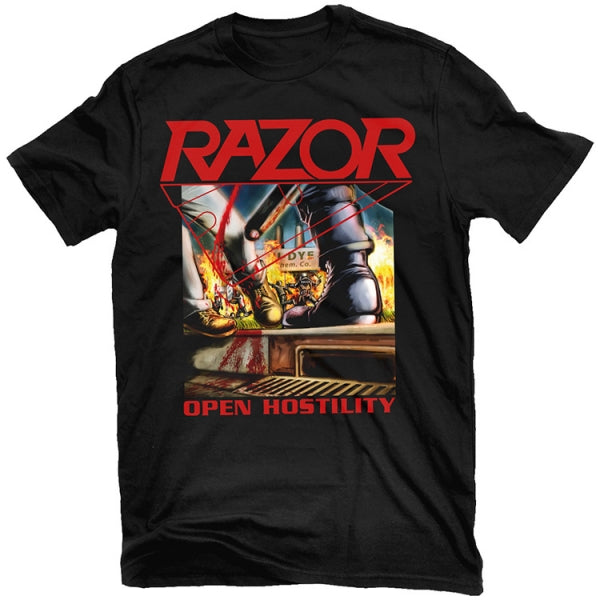 Razor - Open Hostility T-Shirt - PORTLAND DISTRO
