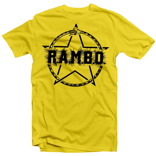 R.A.M.B.O. - Defy Extinction Yellow T-Shirt - PORTLAND DISTRO