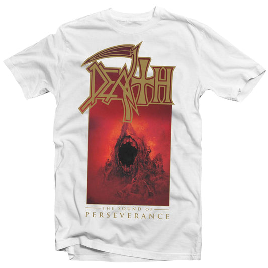 Death - The Sound Of Perseverance (White) T-Shirt - PORTLAND DISTRO