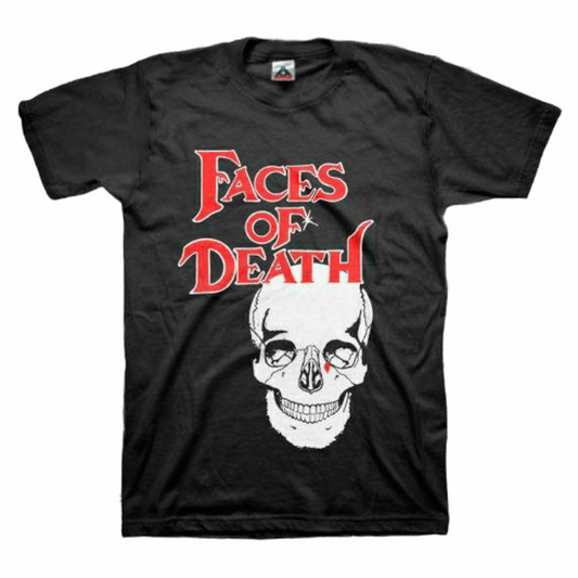 Faces Of Death - Skull T-Shirt - PORTLAND DISTRO