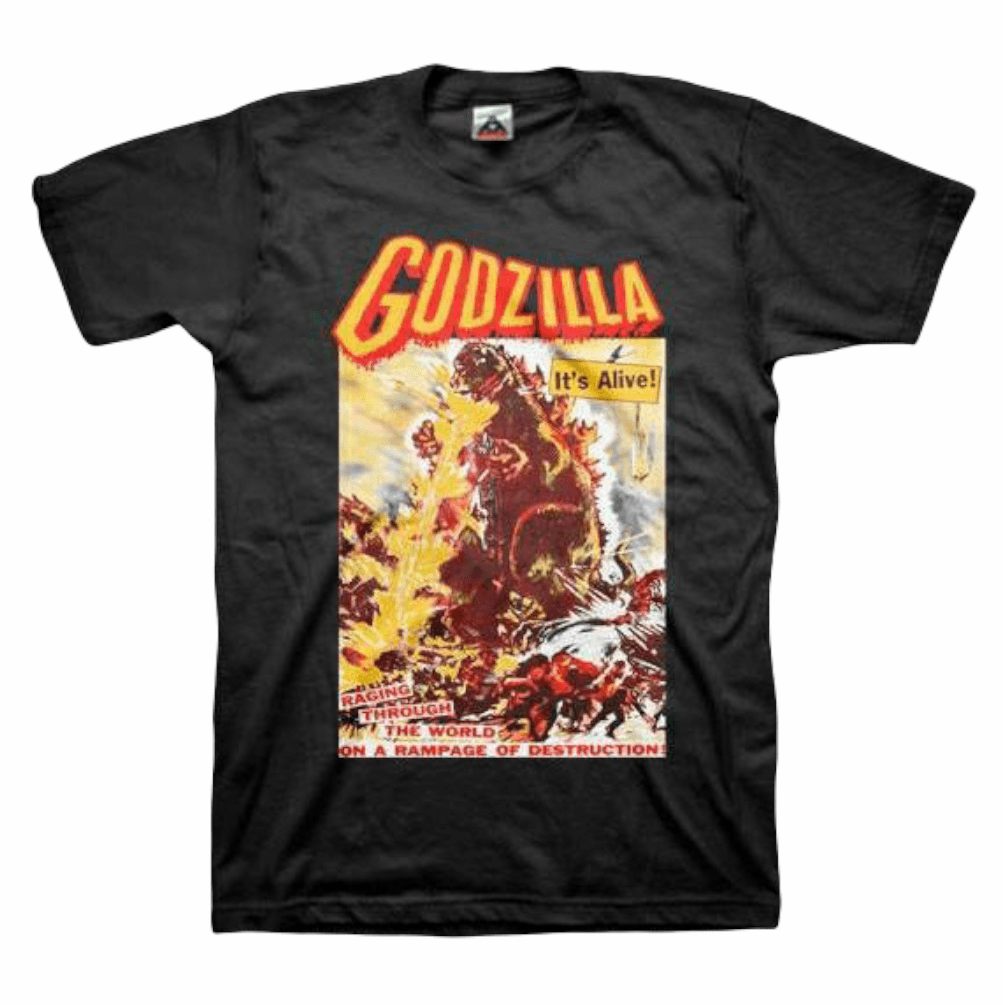 Godzilla - It's Alive Movie Poster T-Shirt - PORTLAND DISTRO