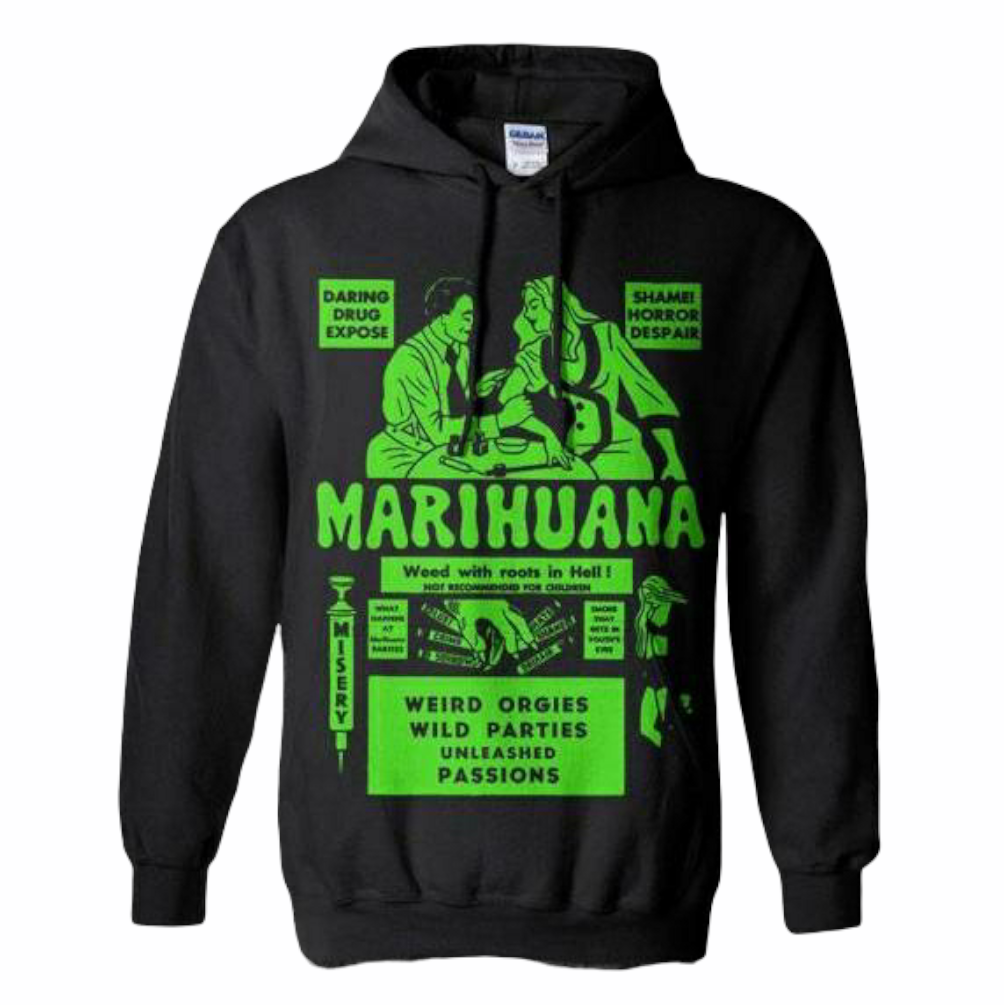 Marihuana - Hoodie Sweatshirt - PORTLAND DISTRO