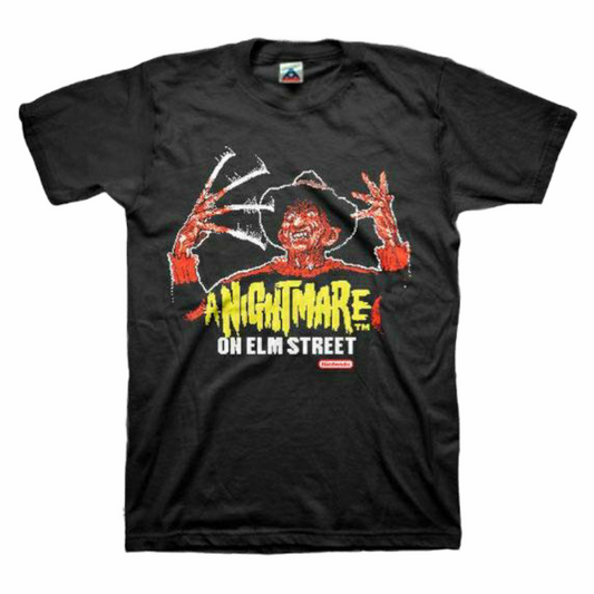 Nightmare On Elm Street - Nintendo T-Shirt - PORTLAND DISTRO