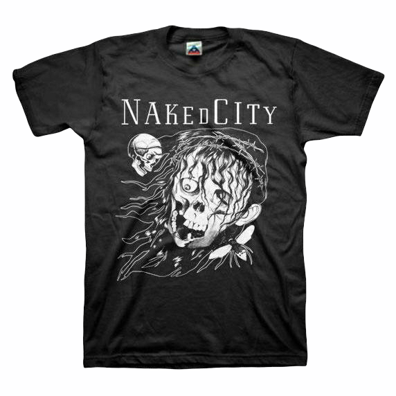 Naked City - Skull T-Shirt - PORTLAND DISTRO