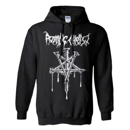Rotting Christ - Pentagram Hoodie Sweatshirt - PORTLAND DISTRO