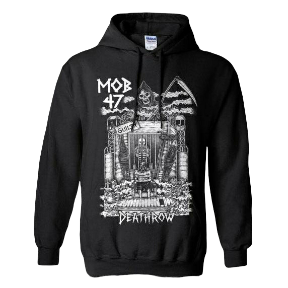 Mob 47 - Death Row Hoodie Sweatshirt - PORTLAND DISTRO