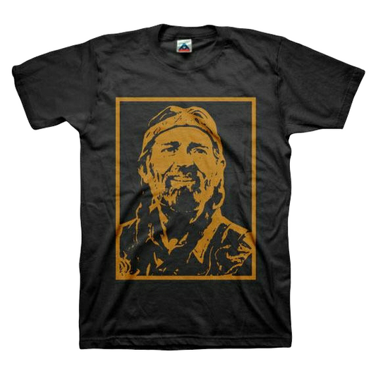 Willie Nelson - Big Brown Willie T-Shirt - PORTLAND DISTRO