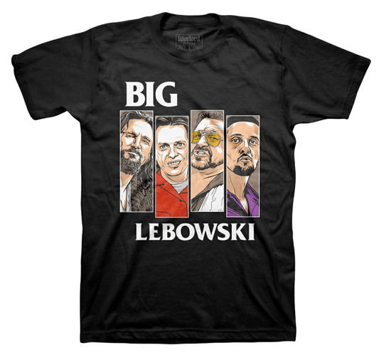 Big Lebowski - Flag(Color) T-Shirt - PORTLAND DISTRO