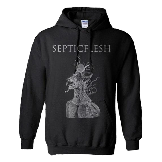 Septic Flesh - Slay The False King Hoodie Sweatshirt - PORTLAND DISTRO