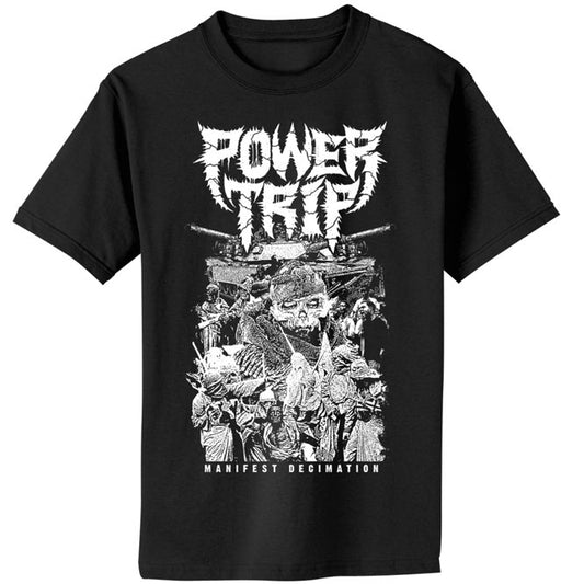 Power Trip - Manifest Decimation War T-Shirt - PORTLAND DISTRO