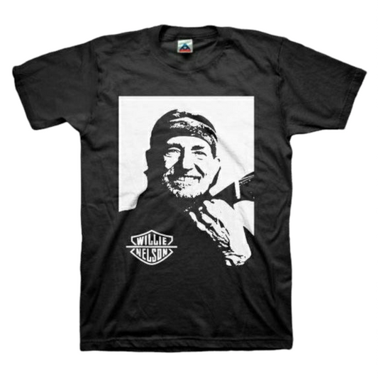 Willie Nelson - Grinnin And Pickin T-Shirt - PORTLAND DISTRO
