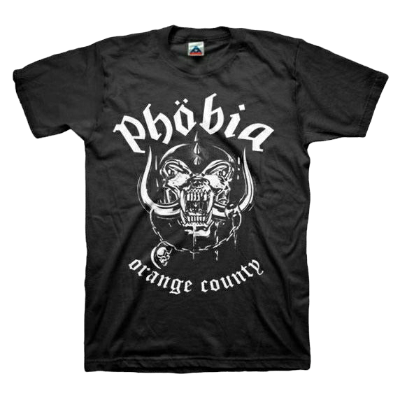 Phobia - Orange County T-Shirt - PORTLAND DISTRO