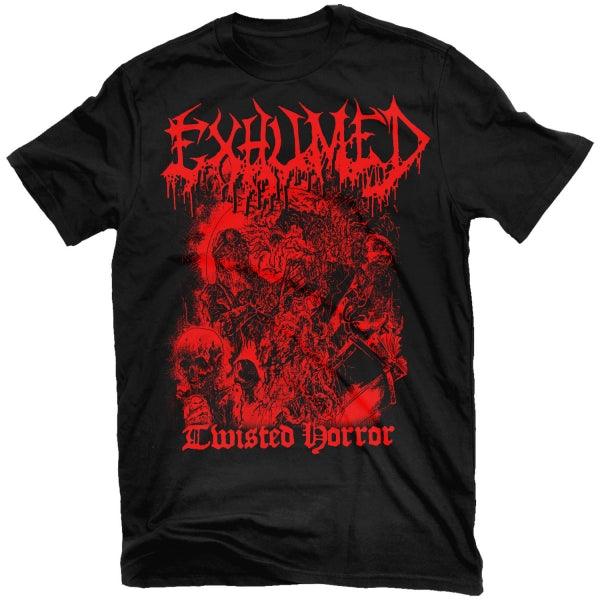 Exhumed - Twisted Horror T-Shirt - PORTLAND DISTRO