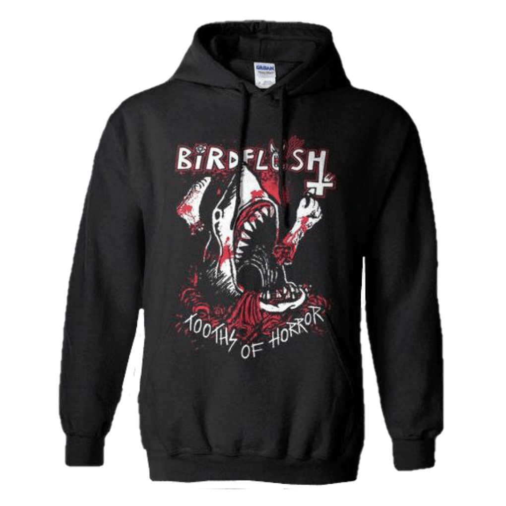 Birdflesh - Tooths Of Horror Hoodie Sweatshirt - PORTLAND DISTRO