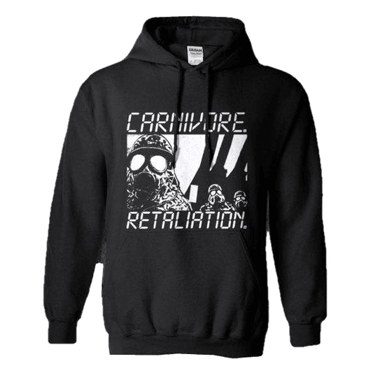 Carnivore - Retaliation Hoodie Sweatshirt - PORTLAND DISTRO