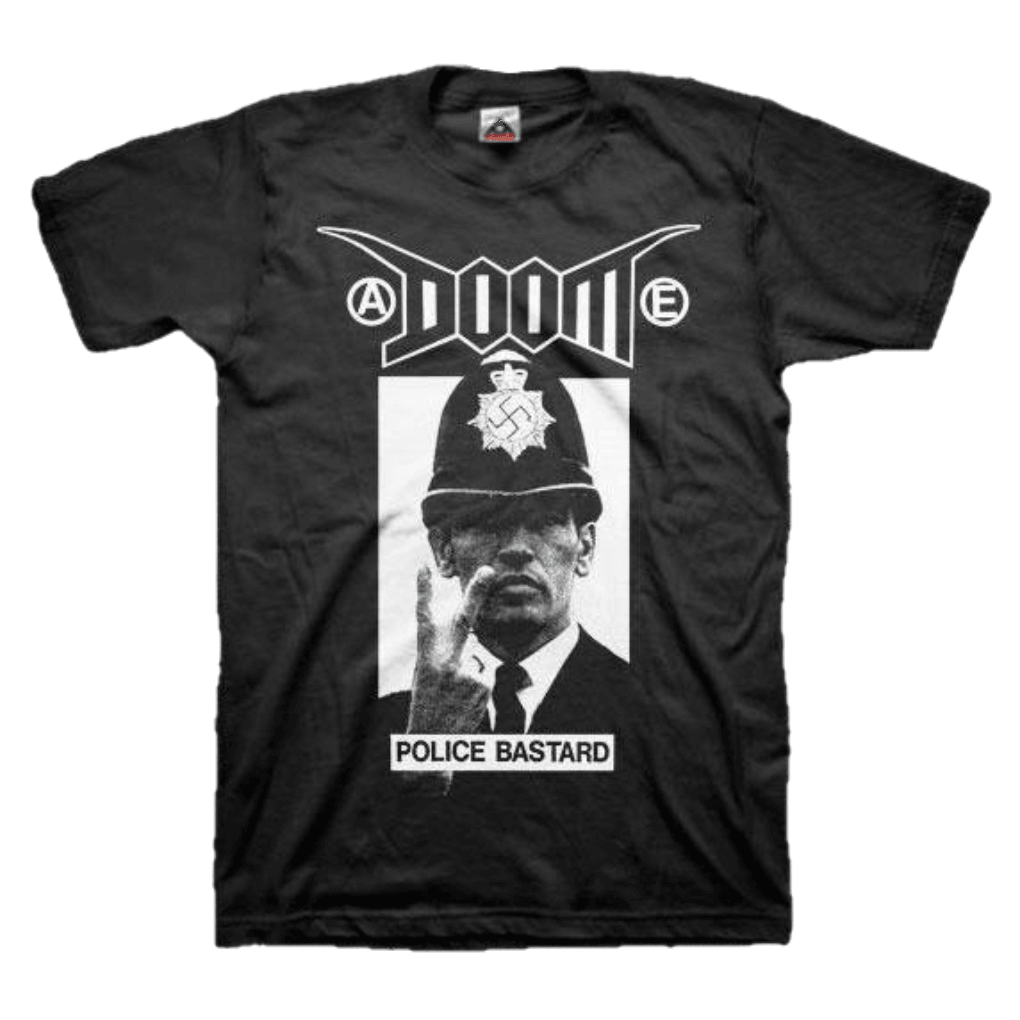 Doom - Police Bastard T-Shirt - PORTLAND DISTRO
