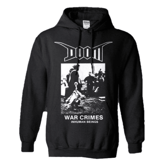 Doom - War Crimes Hoodie Sweatshirt - PORTLAND DISTRO