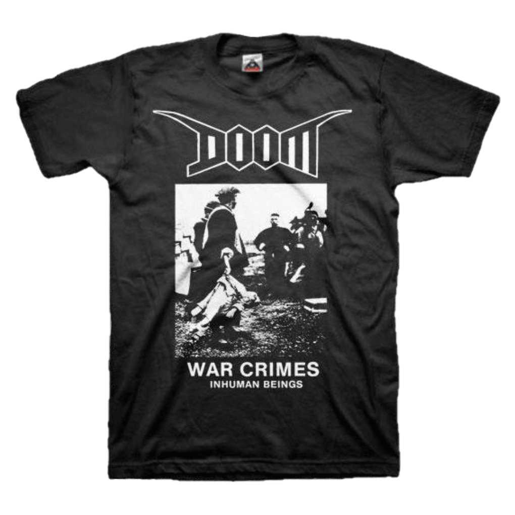Doom - War Crimes T-Shirt - PORTLAND DISTRO