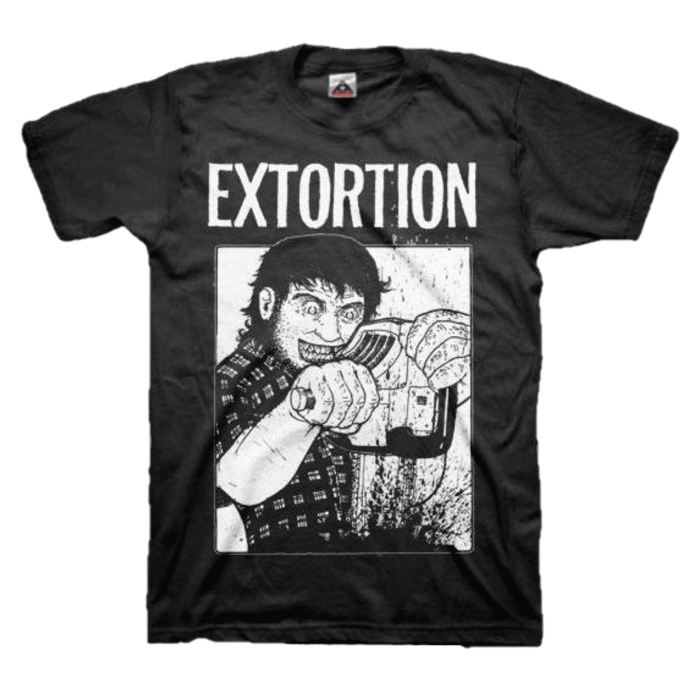 Extortion - Chainsaw  T-Shirt - PORTLAND DISTRO
