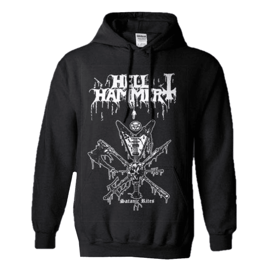 Hellhammer - Satanic Rites Hoodie Sweatshirt - PORTLAND DISTRO