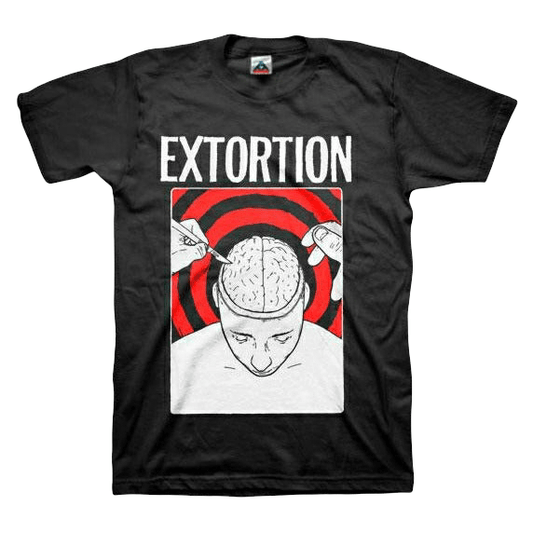 Extortion - Brain T-Shirt - PORTLAND DISTRO