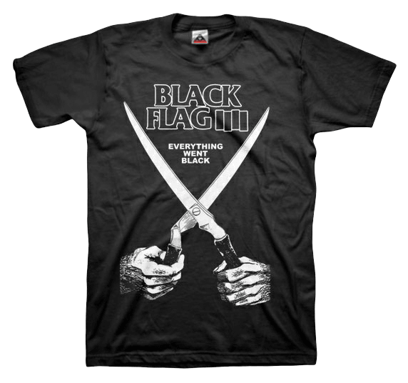 Black Flag - Everything Went Black T-Shirt - PORTLAND DISTRO